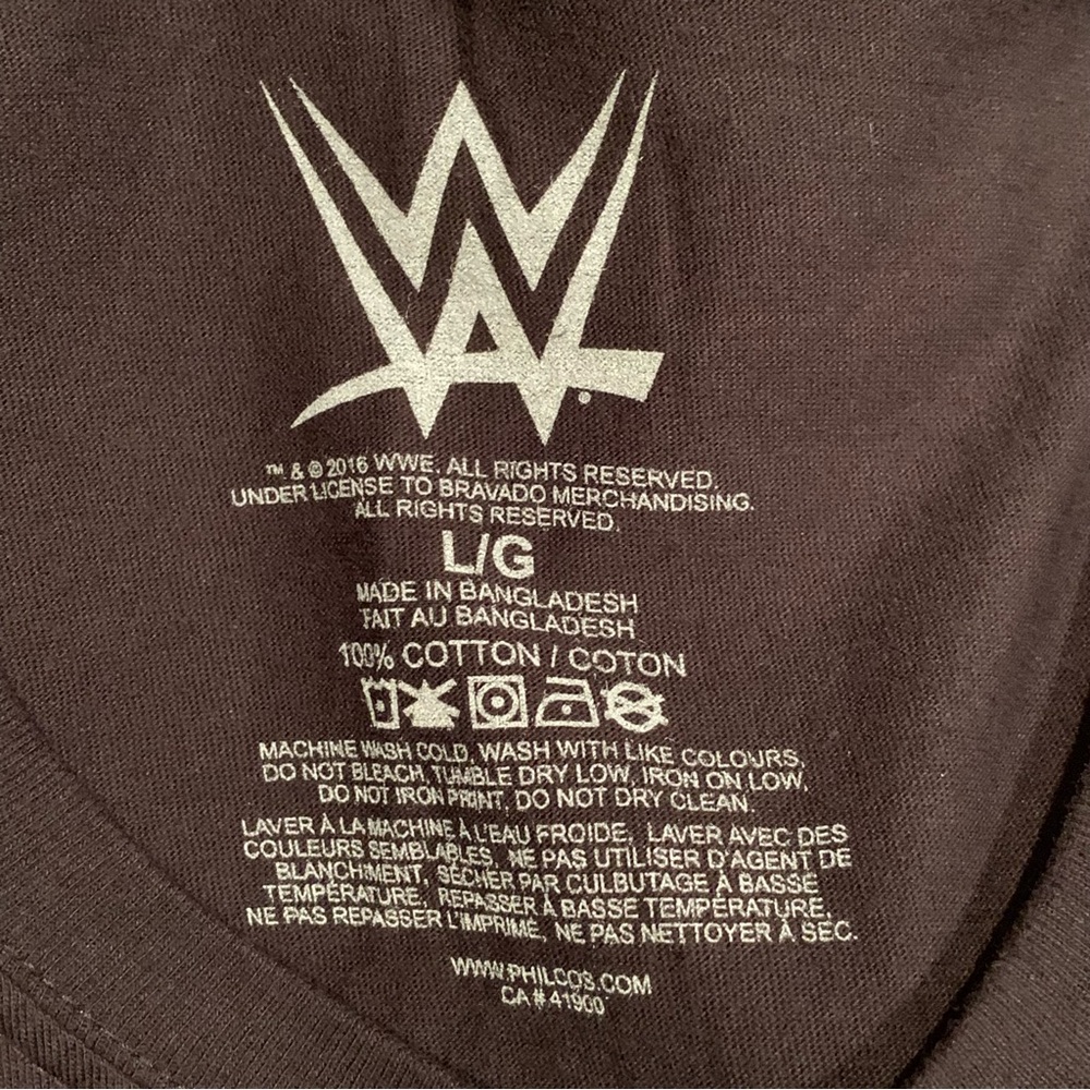 WWE Kevin Owens SmackDown Black Wrestling Graphic T Shirt Size L, XL - Picture 4 of 6